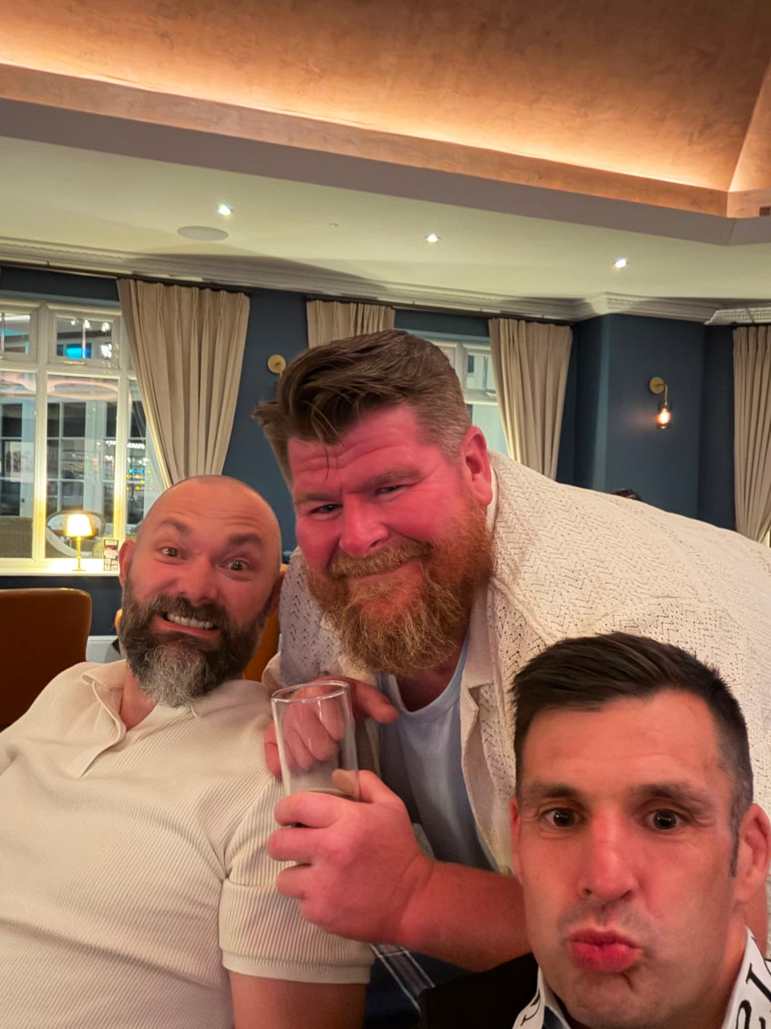 The lads at Carden Park